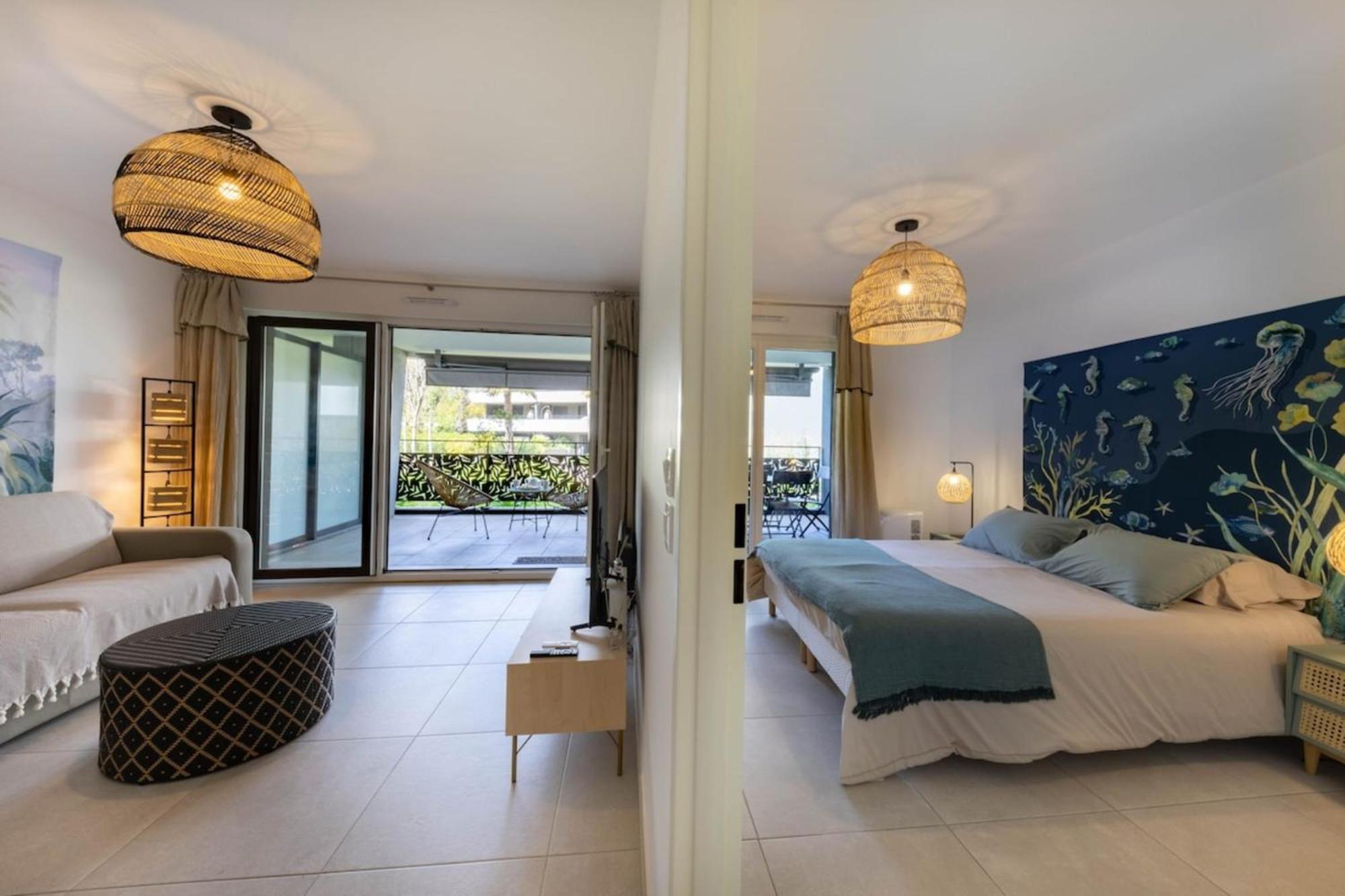 06ah - Superb Waterfront T2 - Swimming Pool * Villeneuve-Loubet